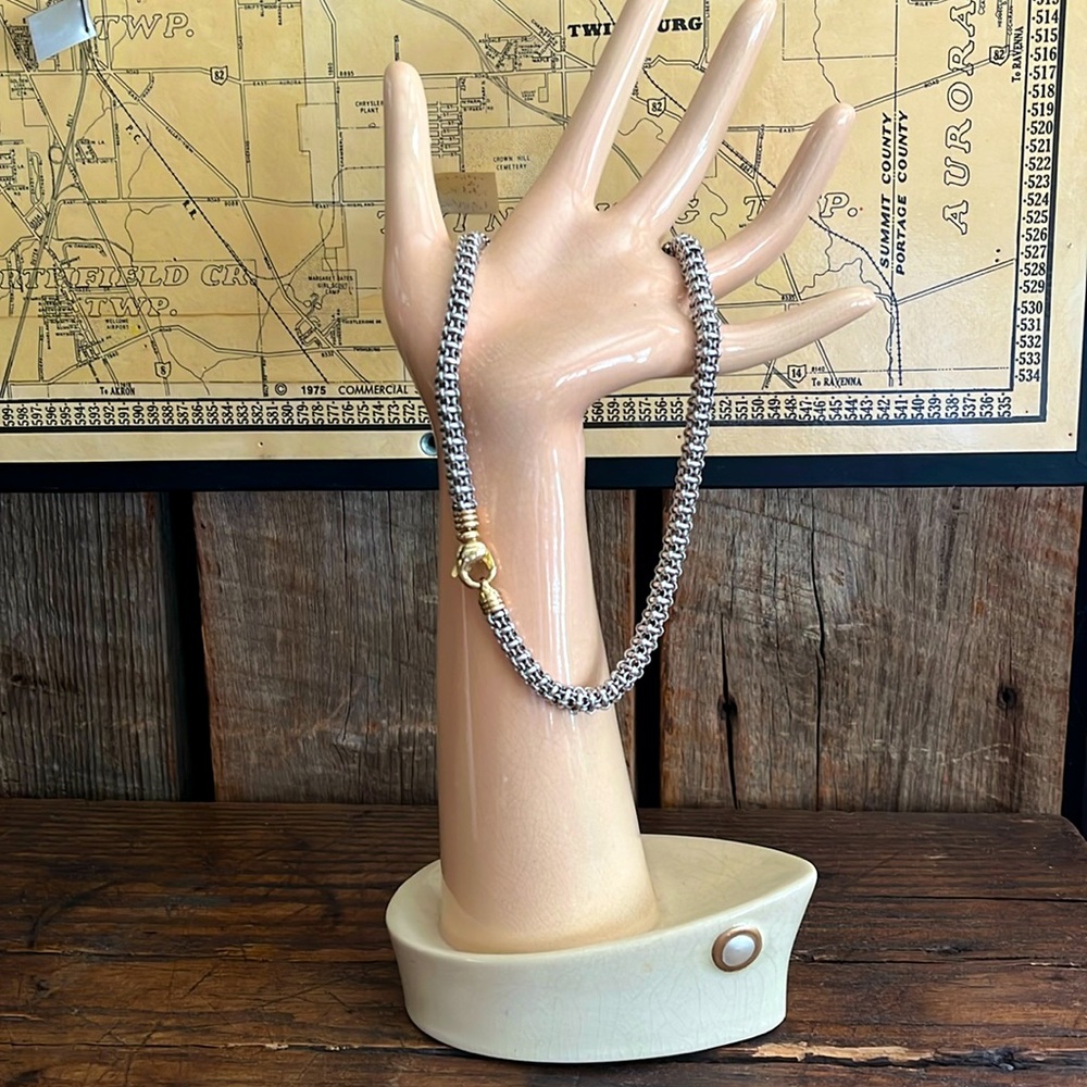 David Yurman Double Wheat Necklace